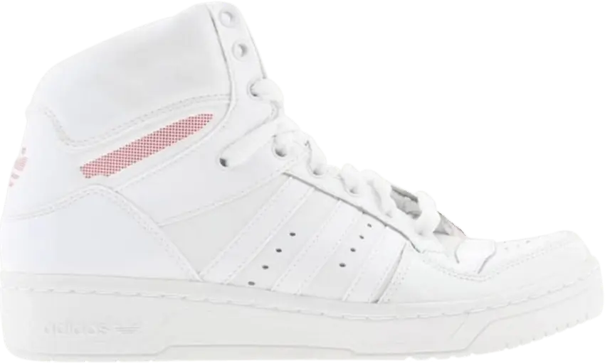  Adidas Wmns Metro Attitude Logo Heart [White / University Red]