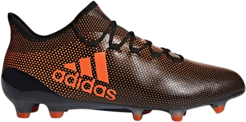 Adidas X 17.1 FG Soccer Cleat [Core Black/Solar Red/Solar Orange]
