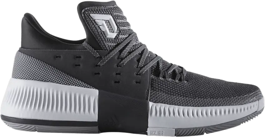  Adidas Dame 3 [Dark Grey/Grey/White]