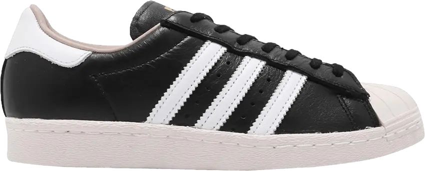  Adidas Wmns Superstar 80s [Core Black/Footwear White/Off White]