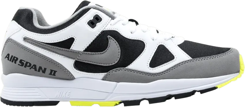  Nike Air Span II White Dust-Volt-Black