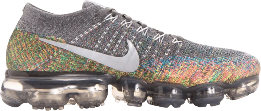  Nike Air VaporMax Grey Multi-Color (Women&#039;s)