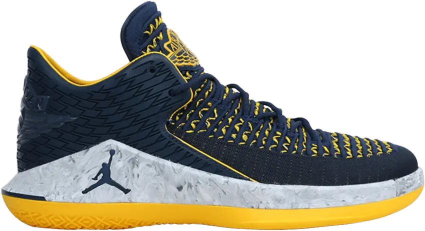  Air Jordan 32 Low PF &#039;Michigan Wolverines&#039;