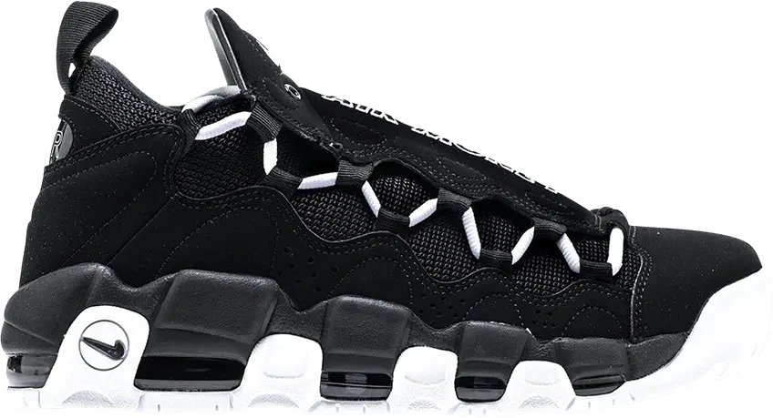  Nike Air More Money Black White