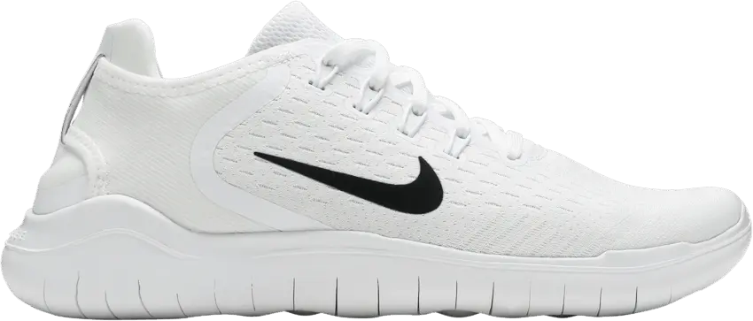  Nike Free RN 2018 &#039;White Black&#039;