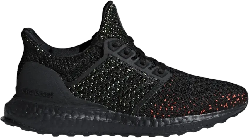  Adidas adidas Ultra Boost Clima Core Black Solar Red (Youth)