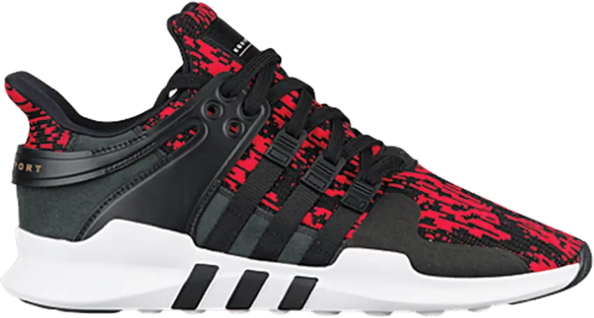  Adidas EQT Support ADV &#039;Vivid Red&#039;