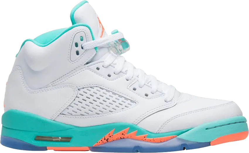  Jordan 5 Retro Light Aqua (GS)