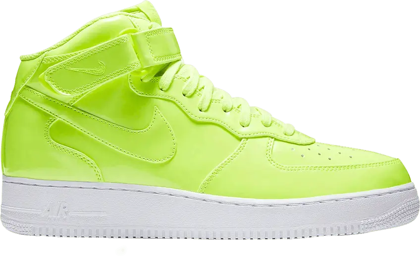  Nike Air Force 1 Mid &#039;07 Volt White