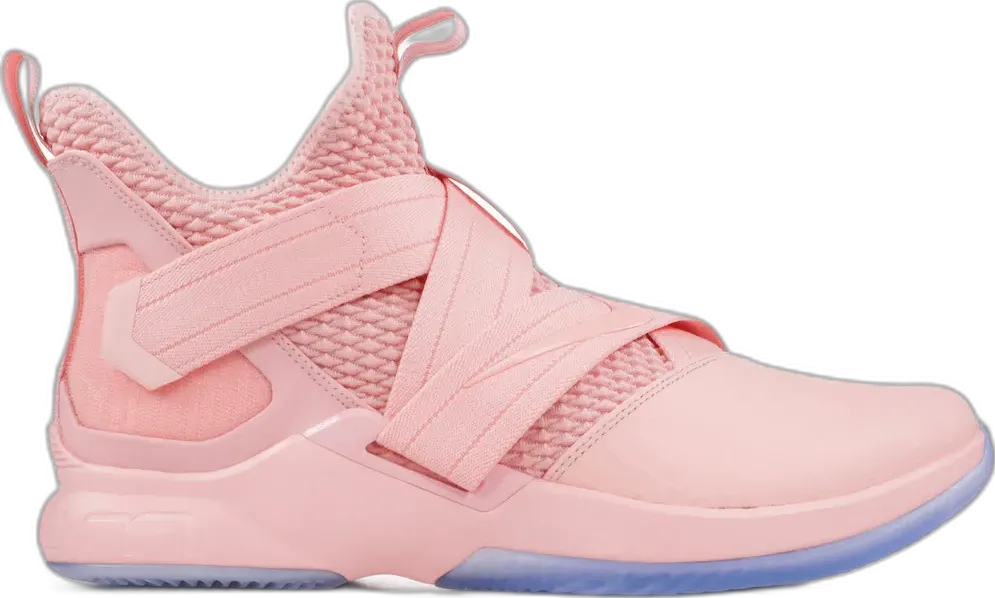  Nike LeBron Soldier 12 Soft Pink