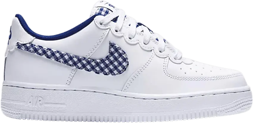  Nike Air Force 1 Low Gingham Pack (GS)