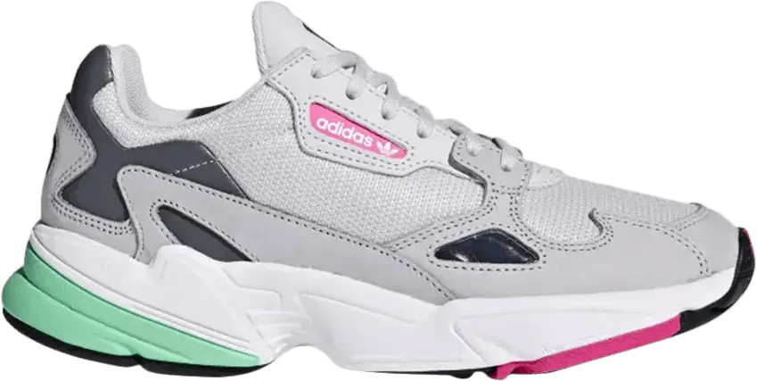  Adidas adidas Falcon Grey Mint Pink (Women&#039;s)