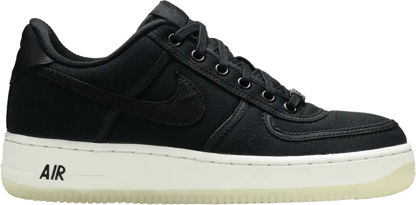 Nike Air Force 1 Low Canvas Black