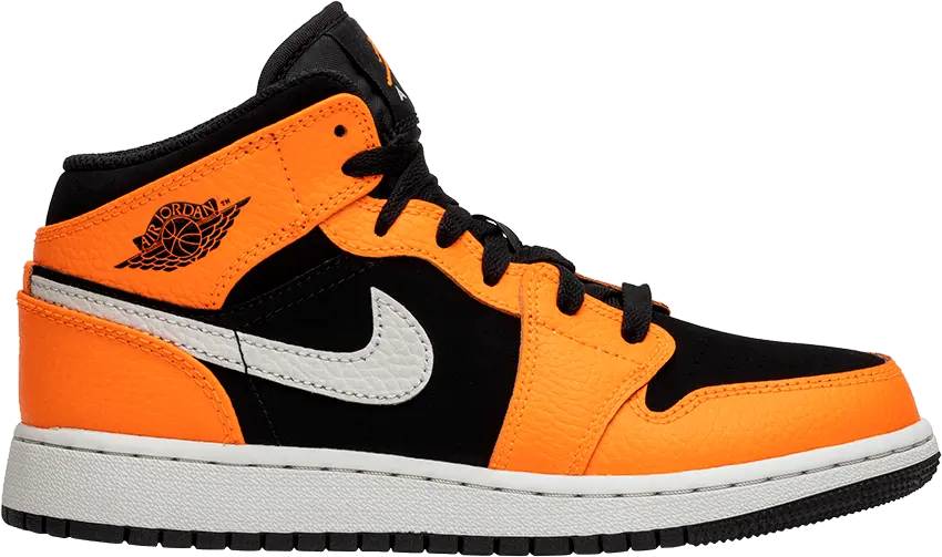  Jordan 1 Mid Black Cone (GS)