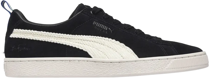  Puma Suede Big Sean Black Whisper White