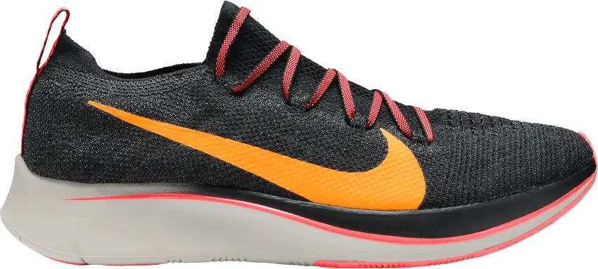  Nike Zoom Fly Flyknit Black Flash Crimson