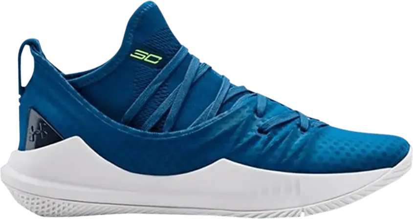  Under Armour Curry 5 GS &#039;Blue&#039;