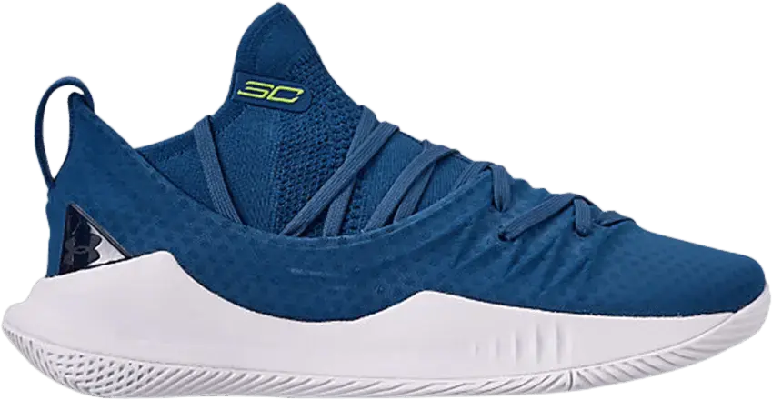  Under Armour Curry 5 Moroccan Blue