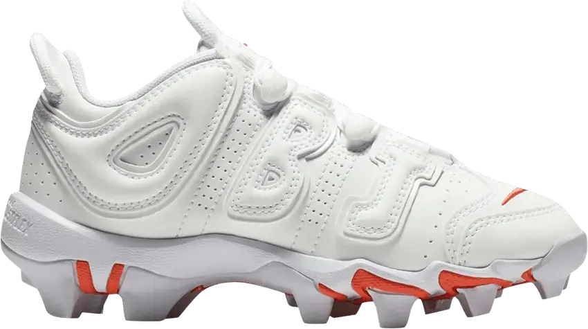  Nike Vapor Untouchable Shark 3 OBJ Uptempo White (GS)