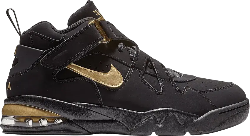  Nike Air Force Max CB Black Metallic Gold