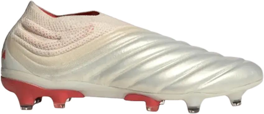  Adidas adidas Copa 19+ Firm Ground Cleat Off White Solar Red