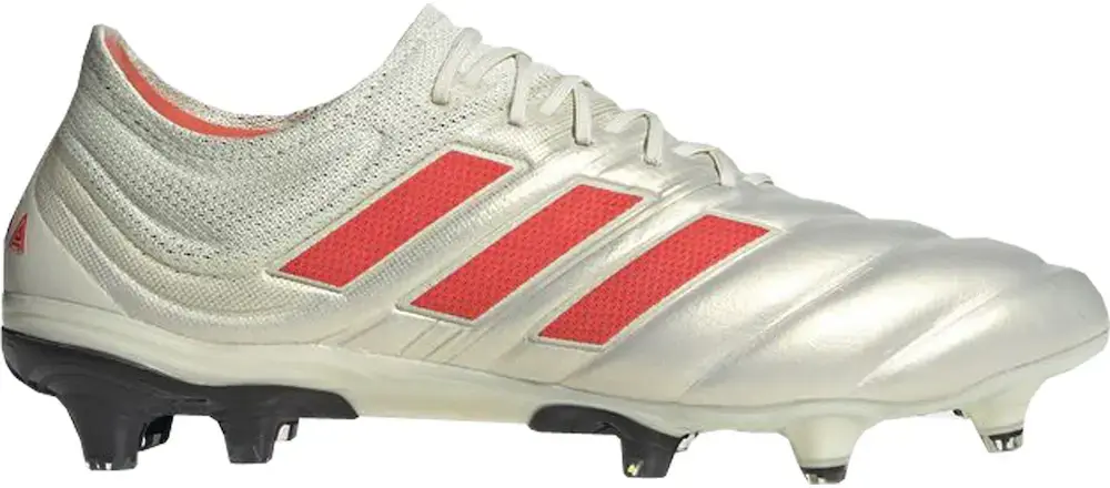  Adidas adidas Copa 19.1 Firm Ground Cleat Off White Solar Red