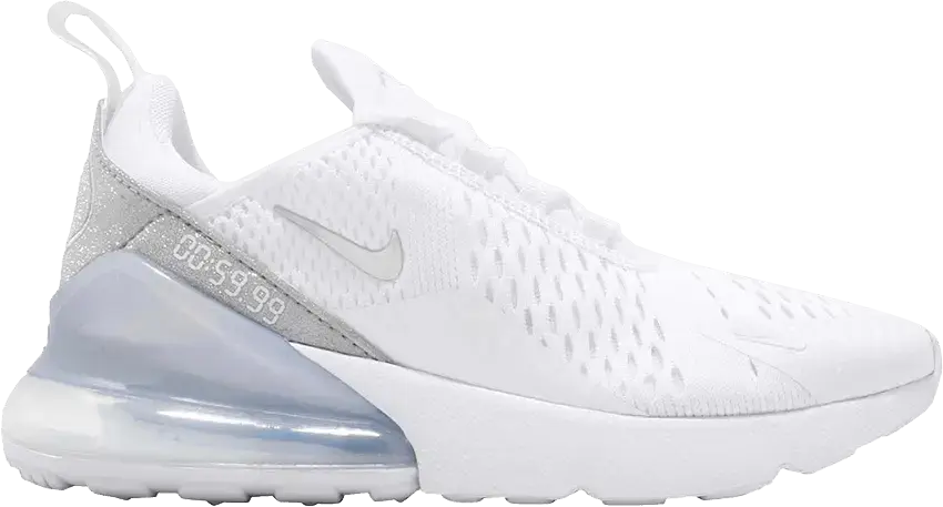 Nike Wmns Air Max 270 &#039;Metallic Summit White&#039;