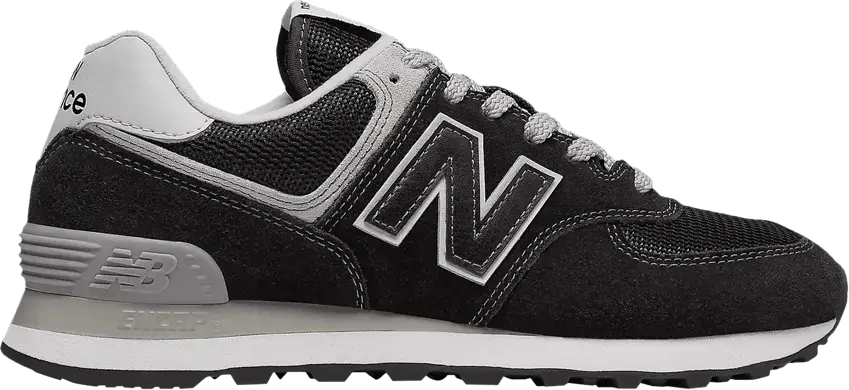  New Balance Wmns 574 Core Wide &#039;Black&#039;