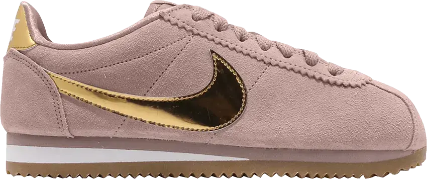  Nike Classic Cortez SE Diffused Taupe Metallic Gold (Women&#039;s)