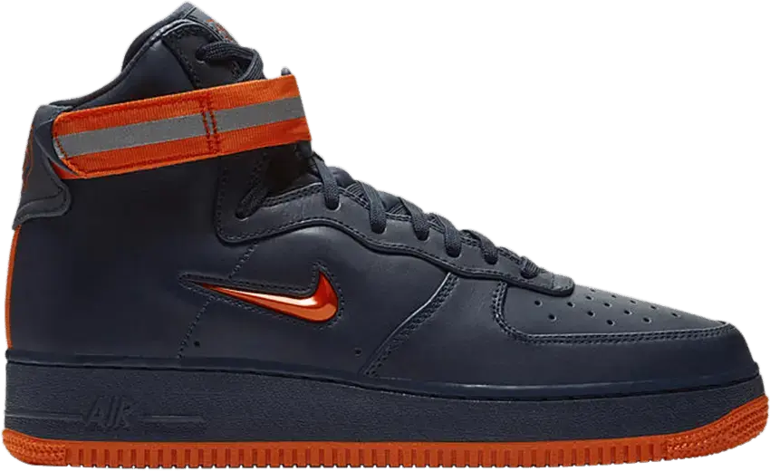  Nike Air Force 1 High NYC Obsidian Orange