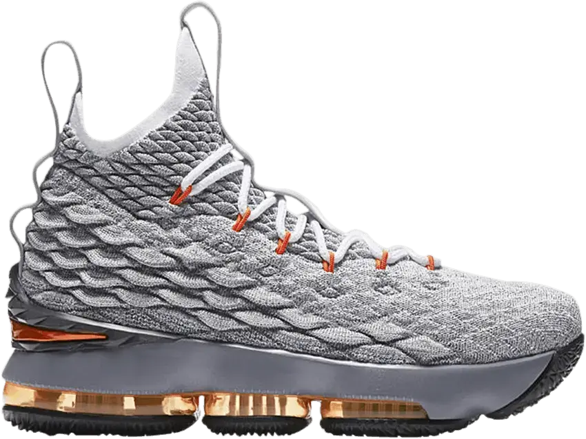  Nike LeBron 15 Safety Orange (GS)