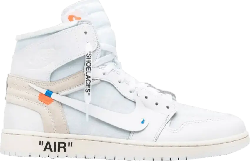  Off-White x Air Jordan 1 Retro High OG &#039;White&#039; 2018 Sample