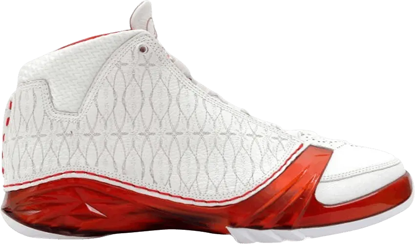  Jordan 23 White Varsity Red