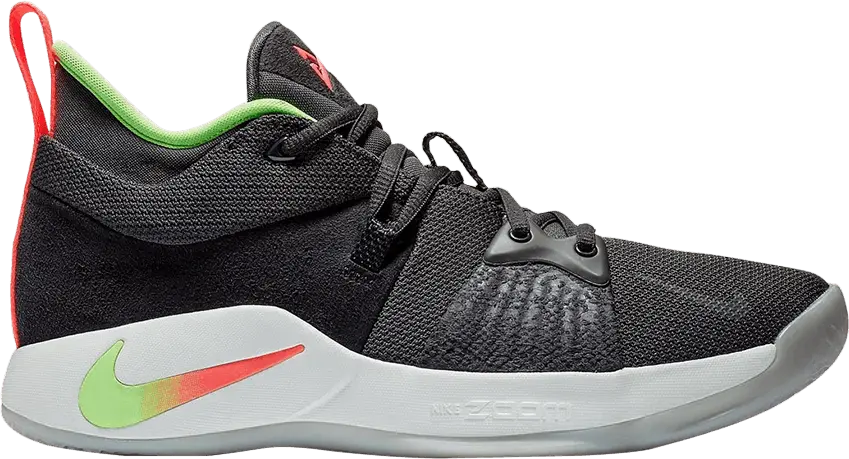  Nike PG 2 Anthracite Hot Punch