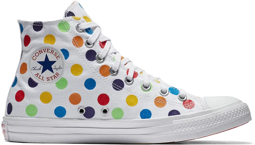  Converse Chuck Taylor All-Star High Miley Cyrus Pride (2018) (Women&#039;s)