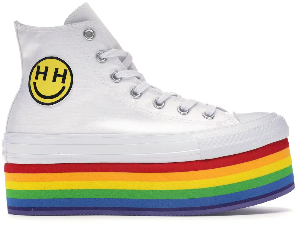  Converse Chuck Taylor All-Star Platform High Miley Cyrus Pride (2018) (Women&#039;s)