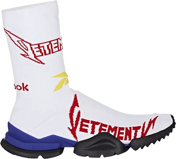 Reebok Vetements x Sock Pump High Top &#039;White Red&#039;