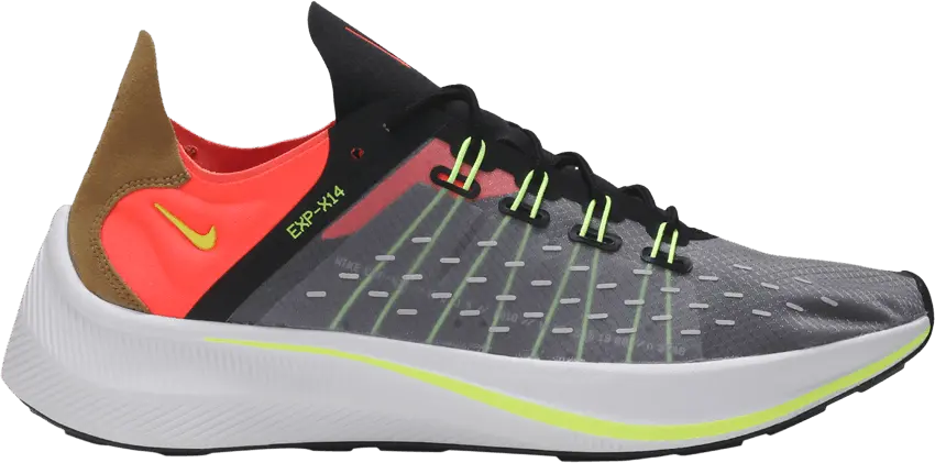  Nike EXP-X14 Black Volt Total Crimson