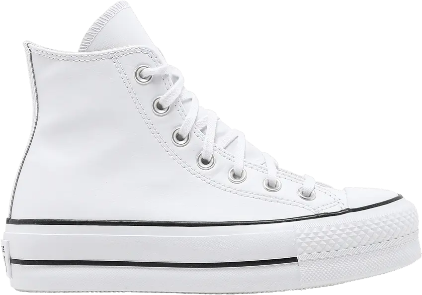  Converse Chuck Taylor All-Star Lift Hi White (Women&#039;s)