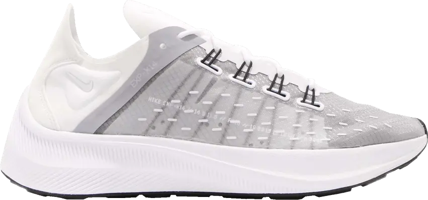  Nike EXP-X14 White Wolf Grey (Women&#039;s)