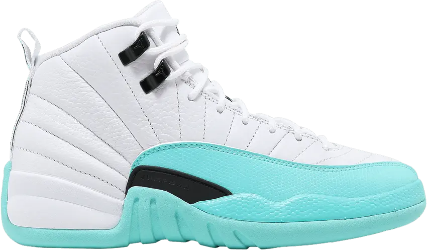  Jordan 12 Retro Light Aqua (GS)