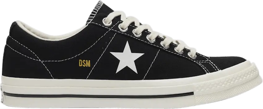  Converse Dover Street Market x One Star &#039;Black&#039;