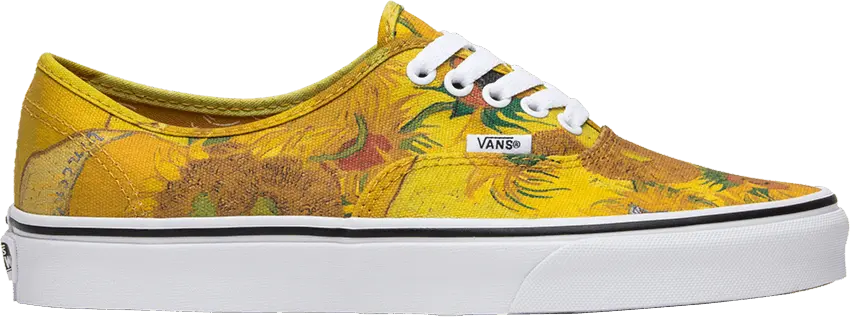  Vans Vincent Van Gogh x Authentic &#039;Sunflowers&#039;