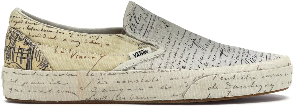  Vans Slip-On Van Gogh Letters (Women&#039;s)