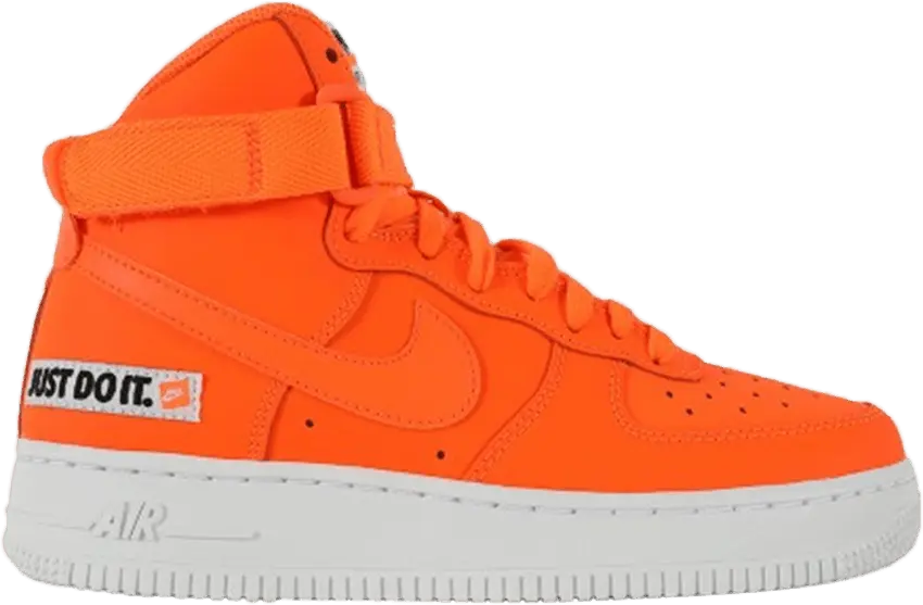  Nike Air Force 1 High Just Do It Pack Orange (GS)