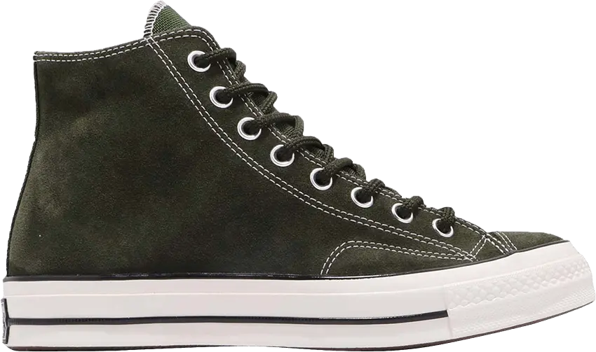  Converse Chuck Taylor All-Star 70 Hi Suede Pack Utility Green