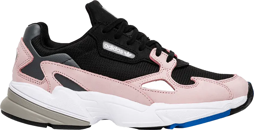  Adidas adidas Falcon Core Black Light Pink (Women&#039;s)