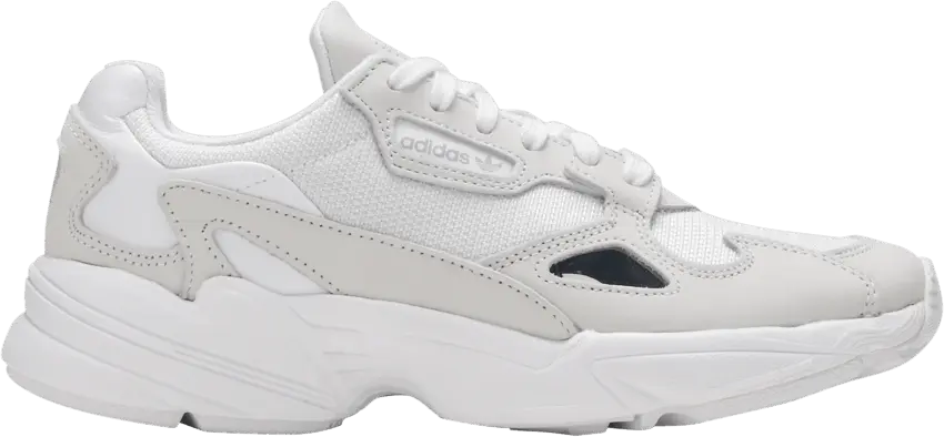  Adidas adidas Falcon Triple White (Women&#039;s)