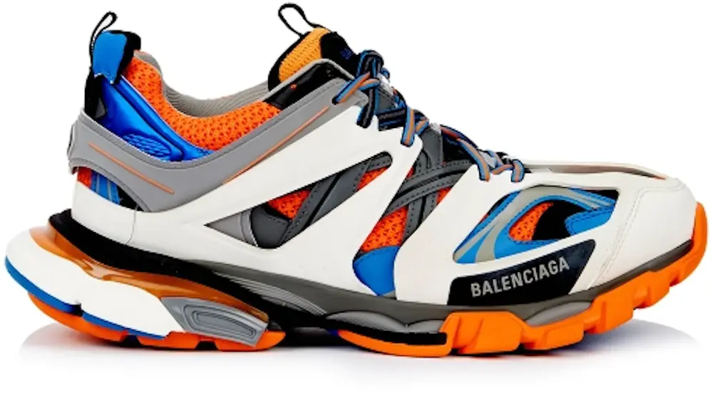  Balenciaga Track Orange Blue