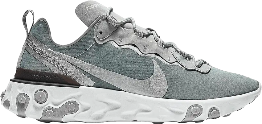  Nike React Element 55 Silver